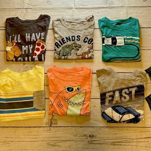 Carters toddler boys tshirt bundle
